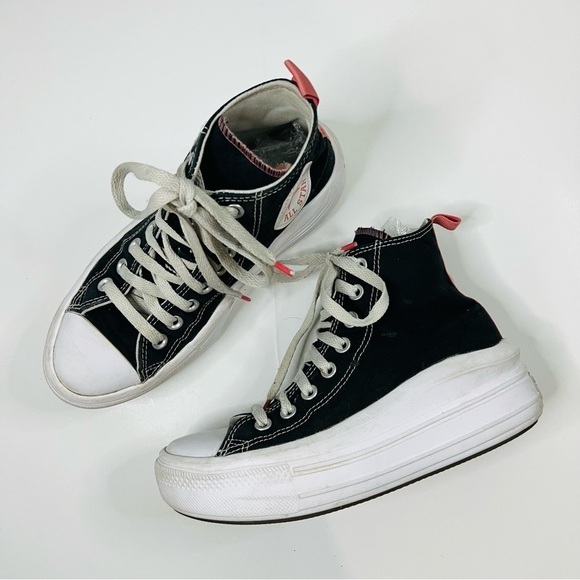 Converse Chuck Taylor Move Platform Sneakers 5 - Picture 3 of 8